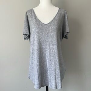 Dynamite 🧨 Heathered Grey Top